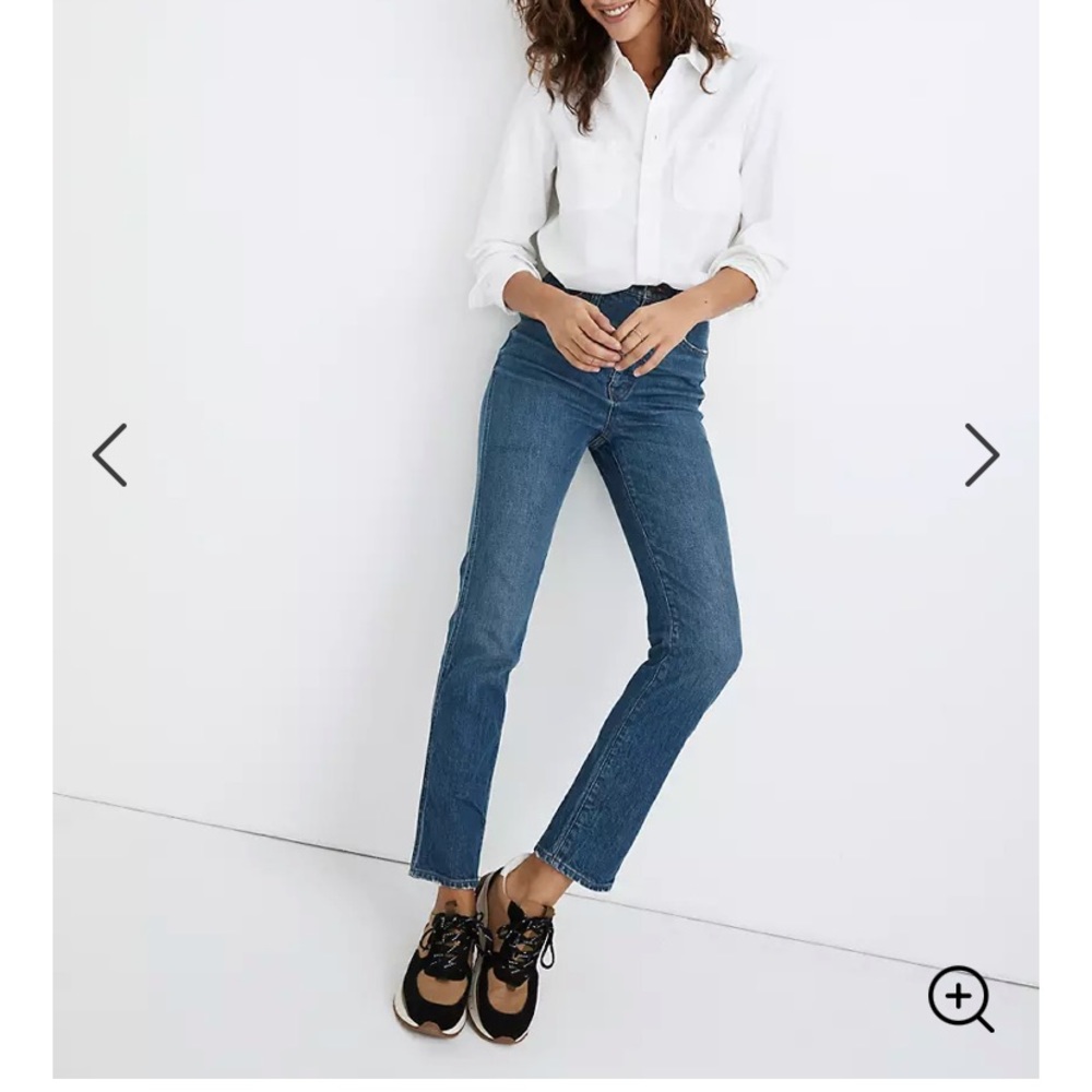 Madewell Stovepipe Jeans, Kline Wash
